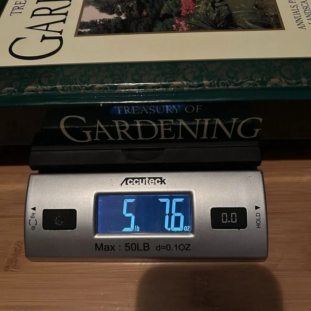 Treasury of Gardening: Various Authors 1994 Large Hardcover Garden Cottagecore